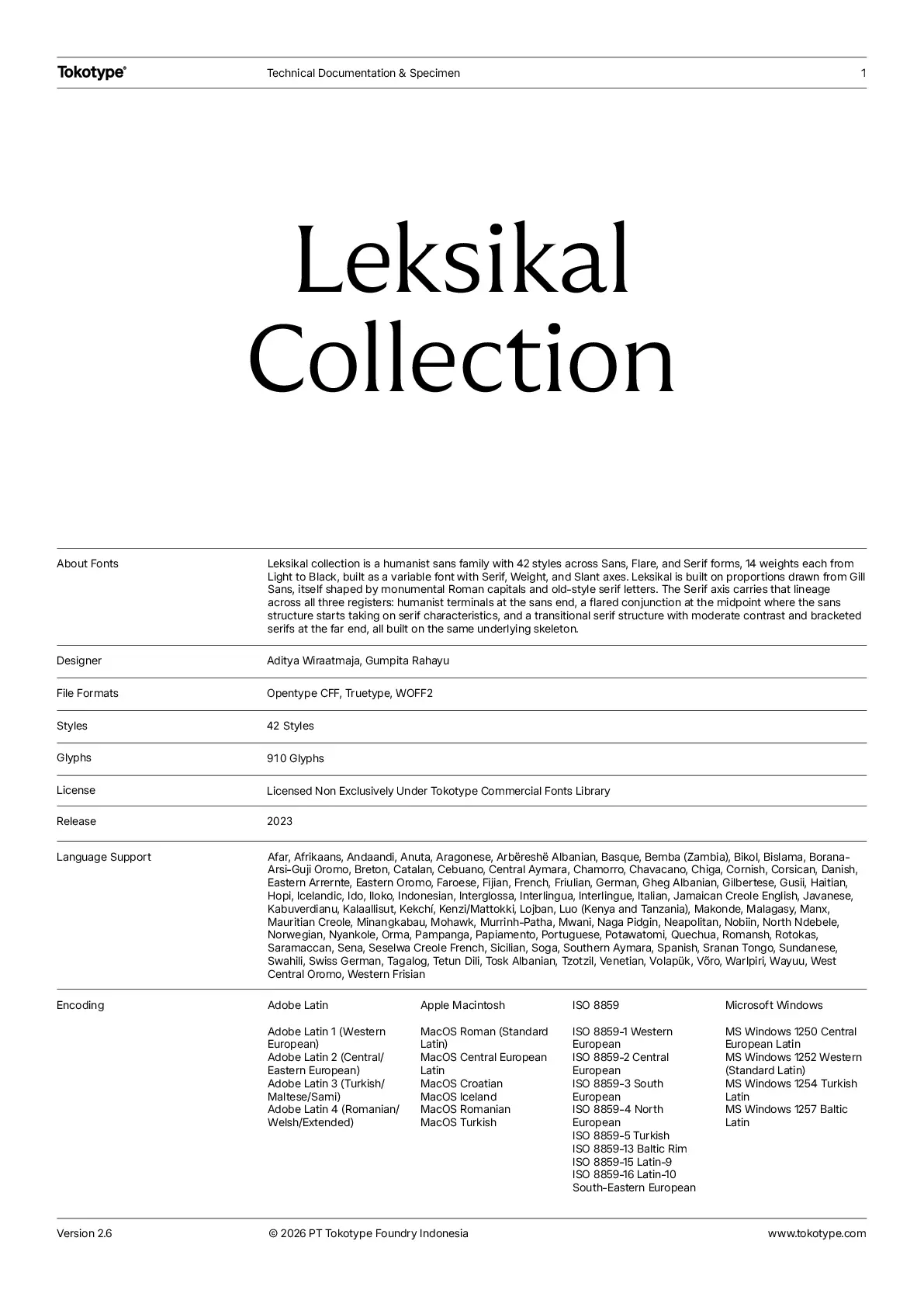 PDF Specimen