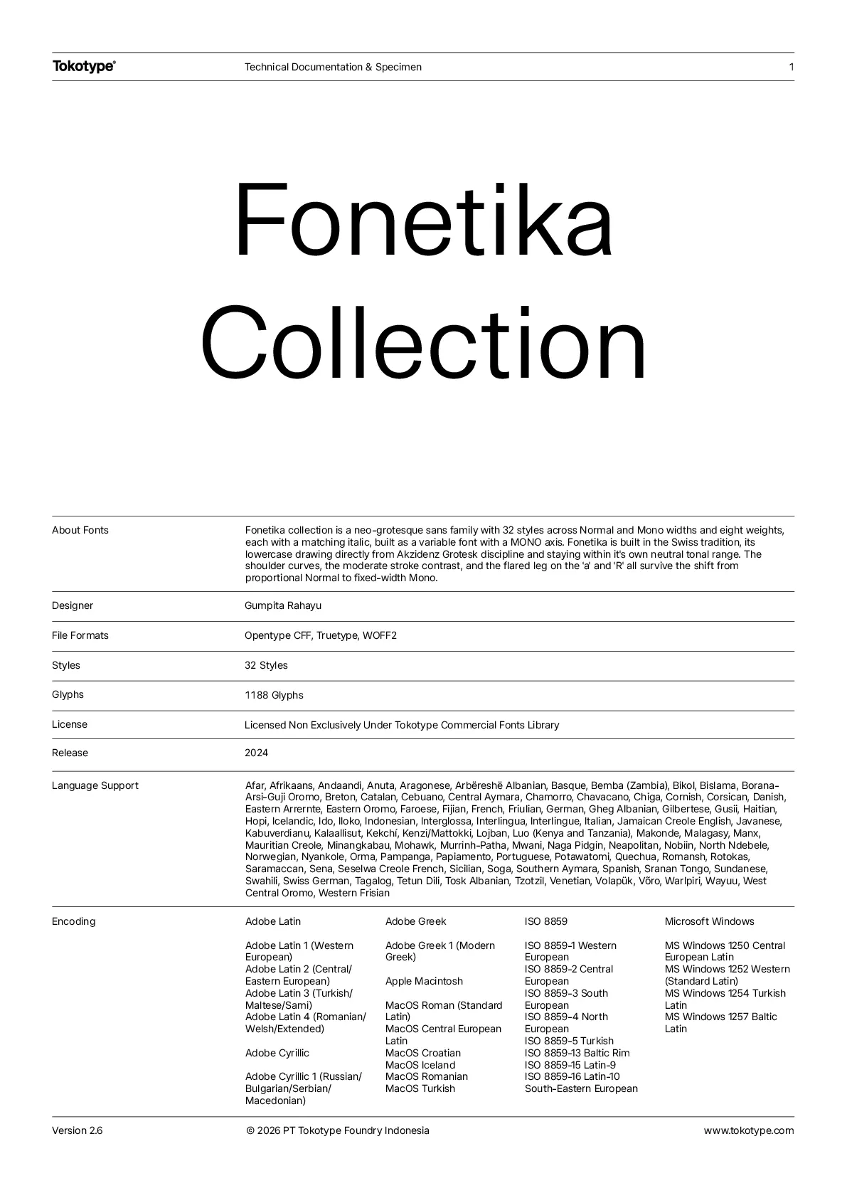 PDF Specimen