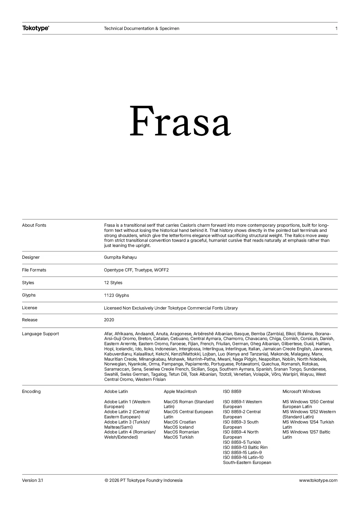 PDF Specimen